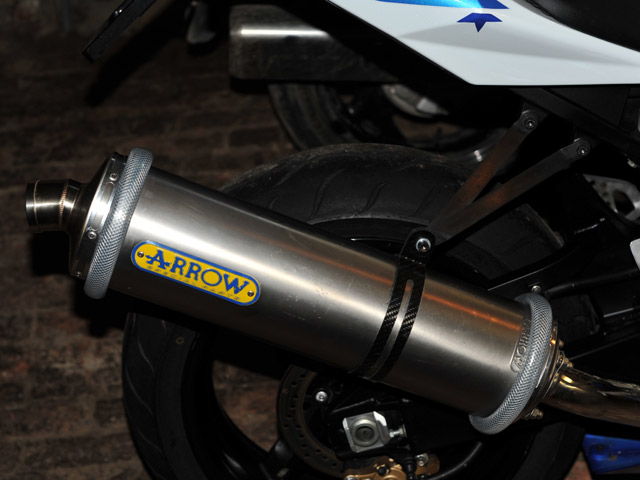 Keenso Protection universelle en acier inoxydable pour tuyau déchappement de moto 